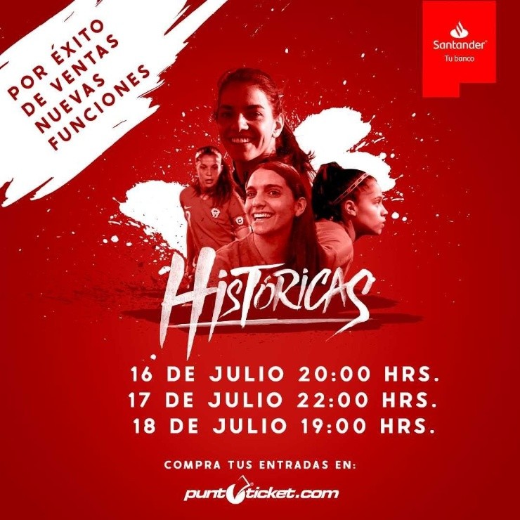 Nuevas funciones de Históricas. (Foto: “Históricas” el Documental)