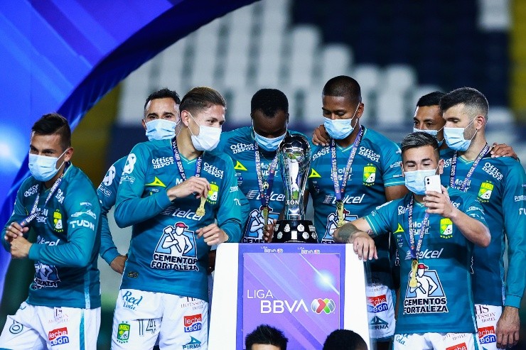 León juega este partido tras coronarse campeón del Guard1anes 2020. (Foto: Getty)