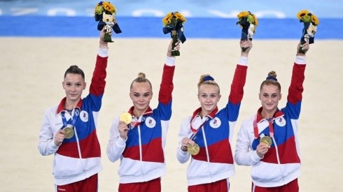 Rusia se quedó con el primer lugar de la gimnasia artística femenil por equipos.