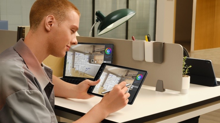 Harmony OS 2 es el nuevo sistema operativo de la marca que promete dotar a la tablet de funcionalidades totalmente nuevas. | Foto: Huawei.
