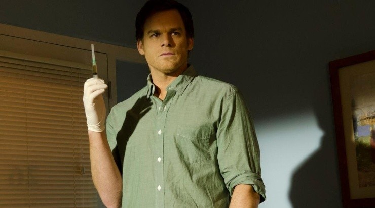 Michael C. Hall como el inolvidable    Dexter.