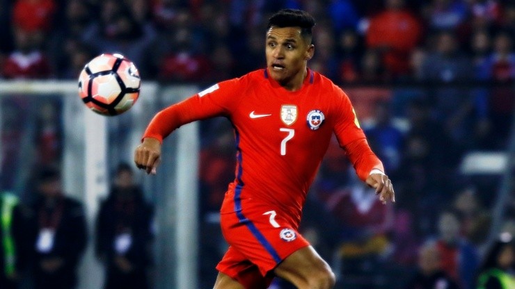 Alexis Sánchez, seleccionado chileno que jugó por Cobreloa en Calama