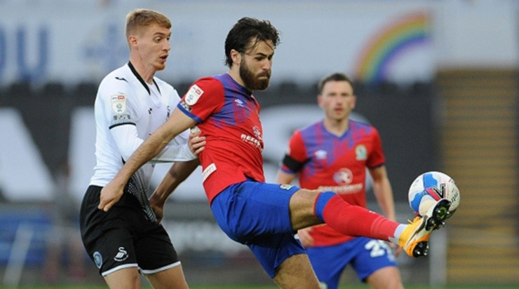 Ben Brereton, jugador de Blackburn Rovers y la selección chilena