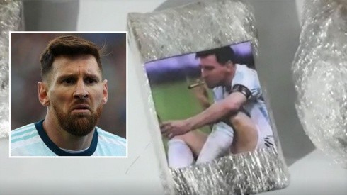 Lionel Messi presente en los paquetes de marihuana