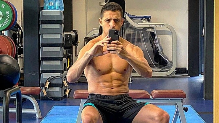 Alexis Sánchez, delantero de la selección chilena y el Inter de Milán