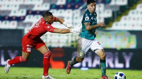 Víctor Dávila marcó su gol durante el segundo tiempo.