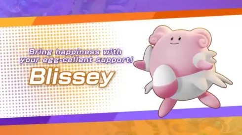 Blissey se integra a Pokémon UNITE