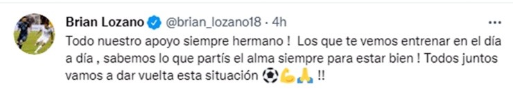 Ignacio Jeraldino recibió el apoyo de sus compañeros ante las críticas del medio en el fútbol mexicano