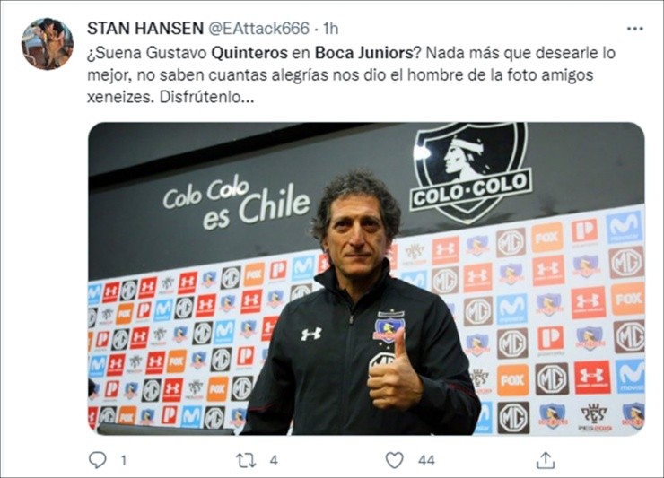 Gustavo Quinteros, Mario Salas, José Luis Sierra y Gualberto Jara se repiten entre los candidatos del fútbol chileno para Boca Juniors