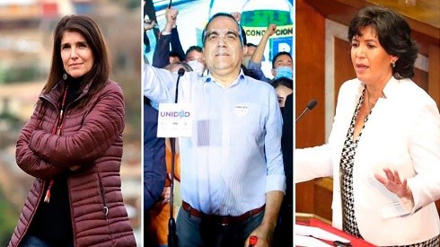 Paula Narváez, Carlos Maldonado y Yasna Provoste son los candidatos.  (Foto: Agencia Uno).