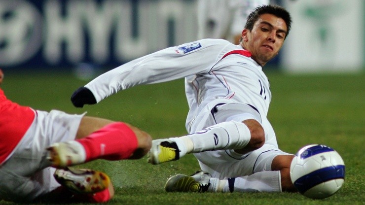 Gonzalo Fierro, jugador de la selección chilena y Colo Colo