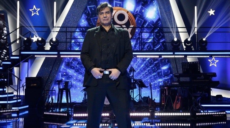 Jaime Coloma en el set de Yo Soy All Stars.(1)