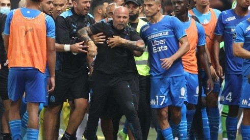 Jorge Sampaoli explotó en el duelo entre Marsella y Niza