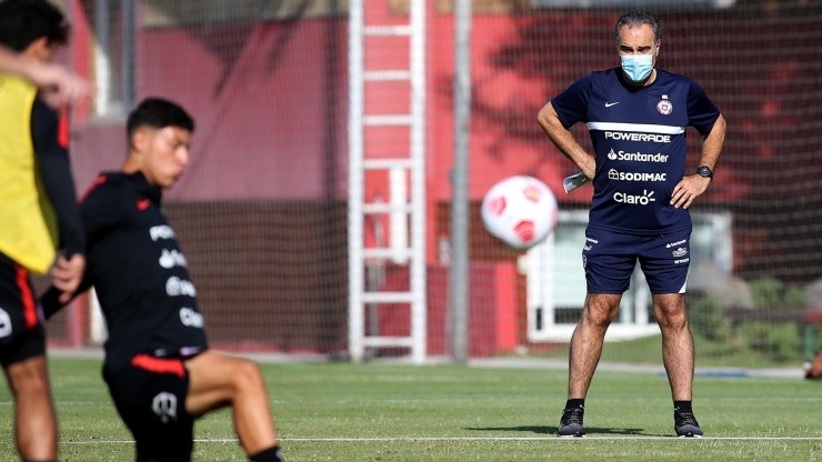 Martín Lasarte, entrenador uruguayo de la selección chilena