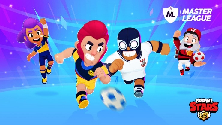 Boca Juniors, River Plate, Corinthians, Flamengo, América, Chivas, América de Cali, entre otros,formarán parte delBrawl Stars Master League. Foto:Brawl Stars