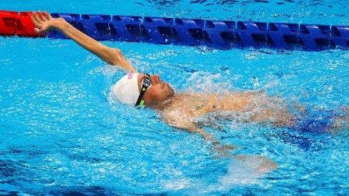 Alberto Abarza se metió en la final de 100 metros espalda en los Juegos Paralímpicos