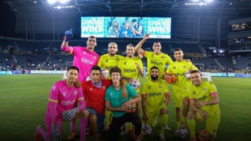 El equipo de las estrellas de La Liga MX, con Diego Valdés entre sus filas | Foto: @LigaBBVAMX