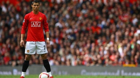 Cristiano Ronaldo jugó de 2003 a 2009 con Manchester United.