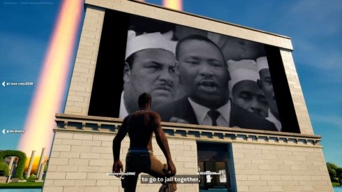 Fortnite le rinde especial homenaje a Martin Luther King