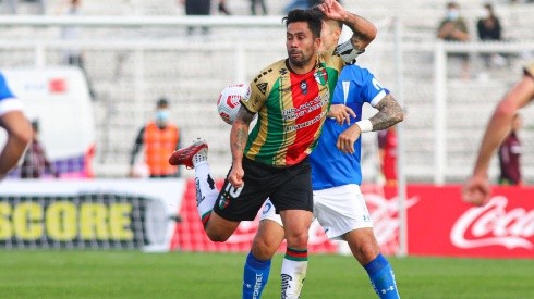 Luis Jiménez jugó un buen partido en Palestino