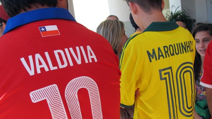 Los hinchas de la selección no quieren perderse el duelo entre Chile y Brasil