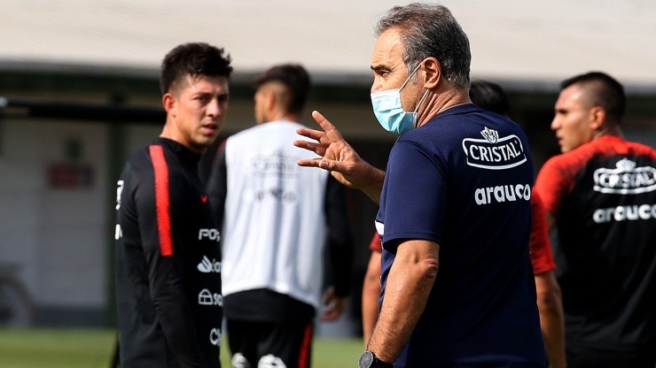 Martín Lasarte, entrenador de la selección chilena
