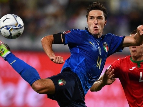 La campeona Italia empata ante Bulgaria con golazo de "Maradona" Chiesa