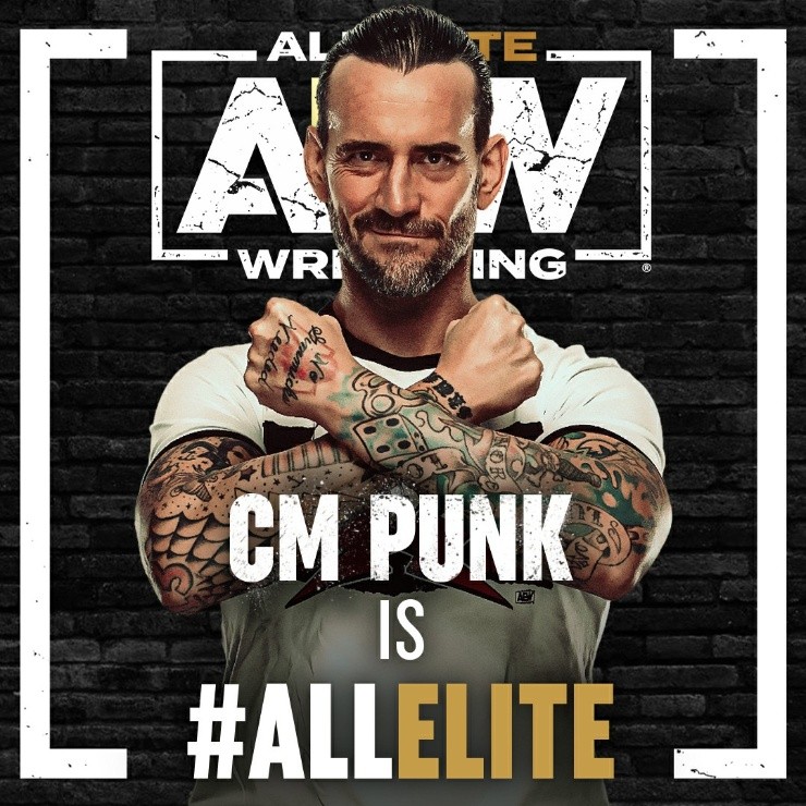 CM Punk hizo su regreso a la lucha libre el pasado 20 de agosto en el PPV &quot;AEW Rampage: The First Dance&quot;. (Foto: AEW)
