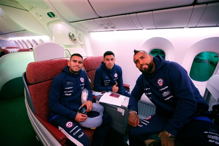 El viaje de la ilusión de Chile a Ecuador (Carlos Parra, ANFP)