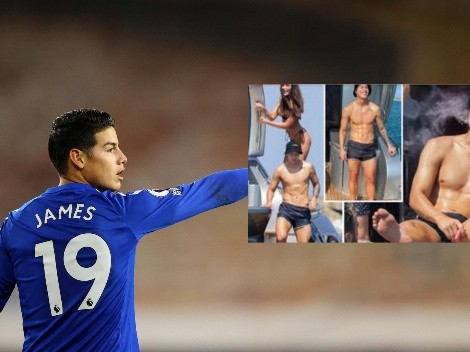 Infernal carrete de James en Ibiza tiene enfurecido al Everton