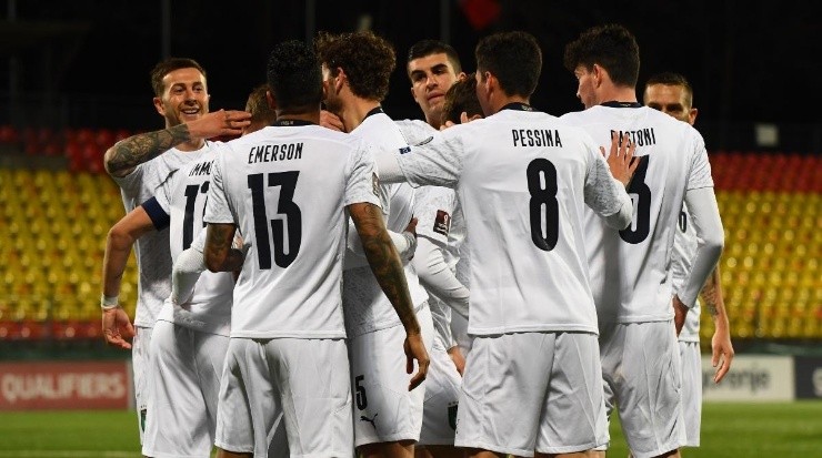 La azzurra camina tranquilamente hacia Qatar 2022. Foto: Getty Images.