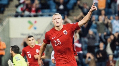 Haaland ha marcado en los últimos 3 partidos de Noruega