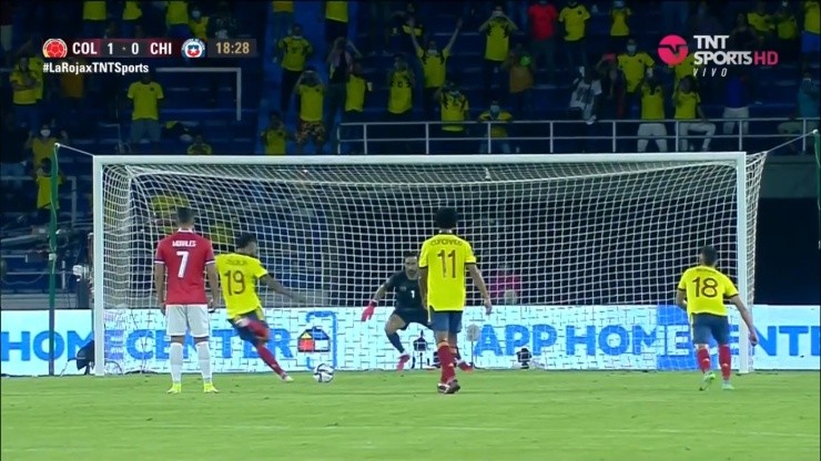 El penal cometido por Paulo Díaz