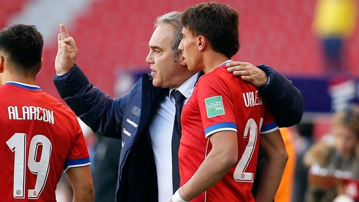 Diego Valencia, delantero de Universidad Católica y la selección chilena