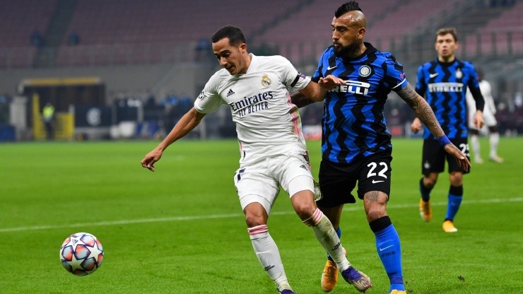 Arturo Vidal, mediocampista chileno de Inter de Milán