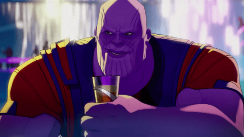 Thanos es uno de los tantos personajes que presentó una versión alternativa en What If...?, de Marvel.