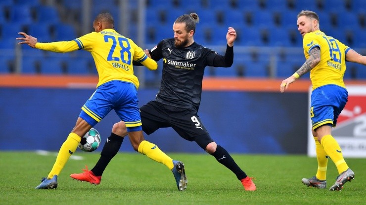 Christian Santos, delantero venezolano de Colo Colo en el fútbol chileno