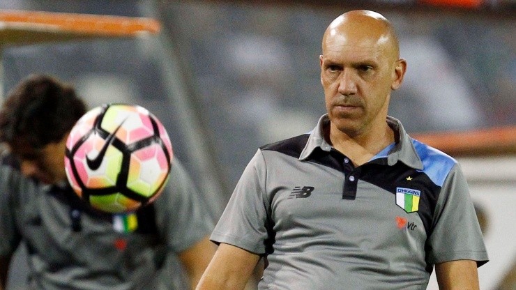 Cristián Arán, entrenador de Deportes Melipilla y pupilo de Jorge Sampaoli