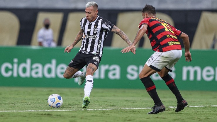 Eduardo Vargas, delantero de Atlético Mineiro y la selección chilena