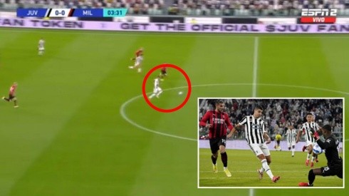 Morata corre gran parte de la cancha para abrir el marcador en Turín