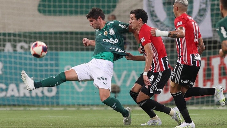 Benjamín Kuscevic, defensor chileno de Palmeiras