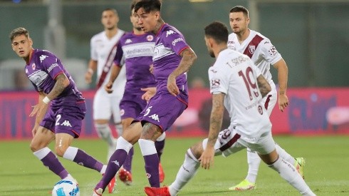 Erick Pulgar ha sido titular en tres de los cinco partidos de la Fiorentina.