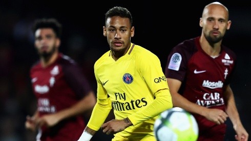 Neymar enfrentará una vez más al Metz por la Ligue 1.