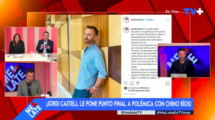 Me Late abordando por segundo día consecutivo la polémica de Jordi Castell y Marcelo Chino Ríos.
