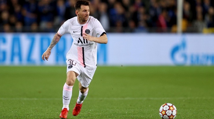 Messi estuvo presente en la primera fecha de la Champions con el PSG, en la igualdad 1-1 contra Brujas.