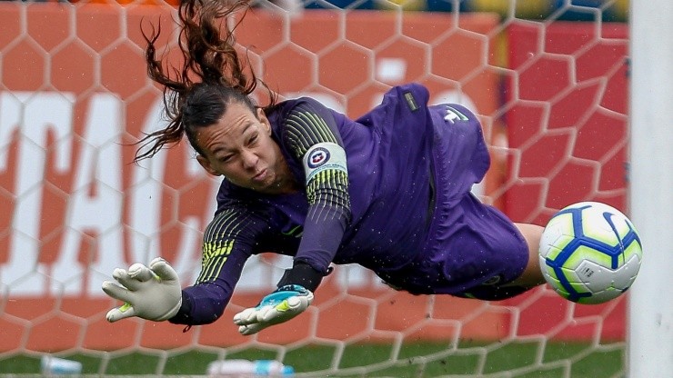 Christiane Endler, zurda de la selección chilena