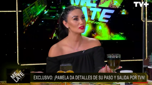 Pamela Díaz no tuvo problemas en comentar la abrupta decisión de los ejecutivos de TVN, al sacarla de pantalla.