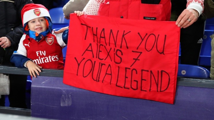 Alexis Sánchez vivió los mejores días de su carrera con la camiseta de Arsenal