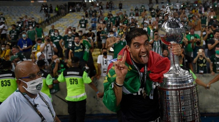 El técnico Abel Ferreira repite la final de la Copa Libertadores con el Palmeiras luego de obtener la edición 2020. Foto: Getty Images