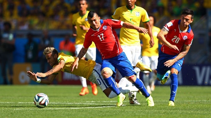 Gary Medel, seleccionado chileno en el Mundial de Brasil 2014